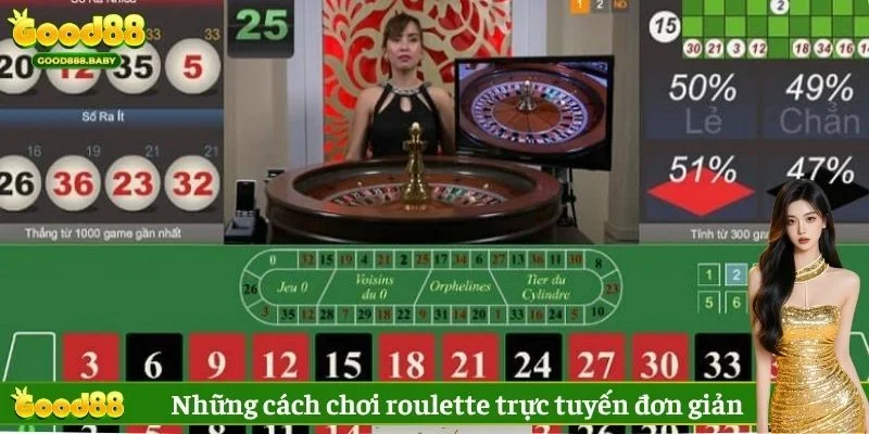 Những cách chơi roulette trực tuyến đơn giản nhất 
