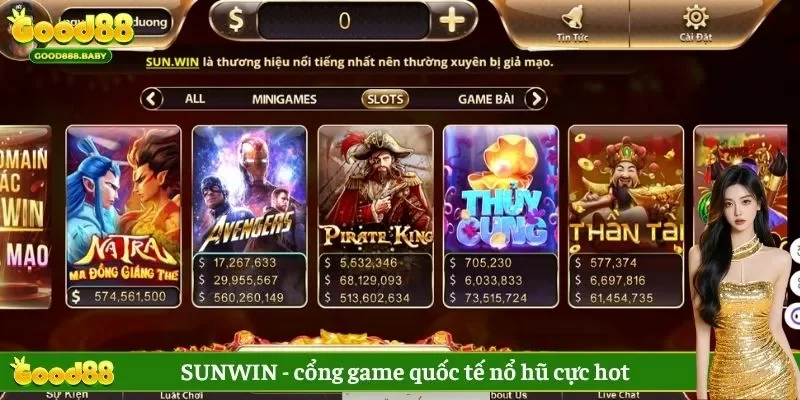 SUNWIN - cổng game quốc tế nổ hũ cực hot